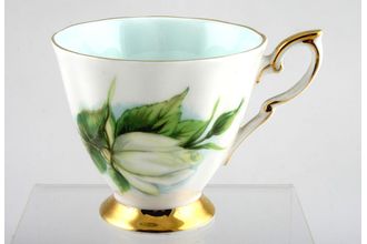 Royal Standard Harry Wheatcroft Roses - Virgo Coffee Cup Crown back stamp 2 7/8" x 2 3/4"
