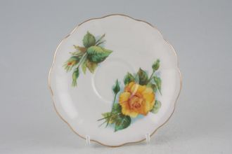 Royal Standard Harry Wheatcroft Roses - Mms Ch Sauvage Coffee Saucer Mms Ch Sauvage 5"