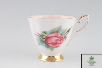 Sell Royal Standard Harry Wheatcroft Roses - Rendezvous Coffee Cup Crown back stamp 2 7/8" x 2 3/4"