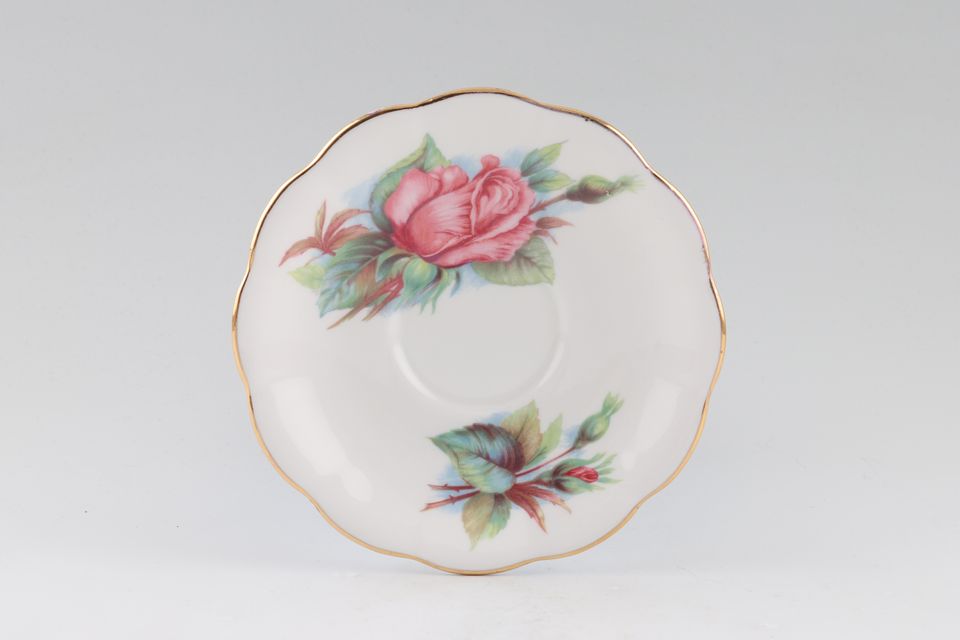 Royal Standard Harry Wheatcroft Roses - Rendezvous Coffee Saucer 5"