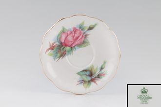 Sell Royal Standard Harry Wheatcroft Roses - Rendezvous Coffee Saucer Crown back stamp 5"