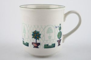 Staffordshire Topiary Mug