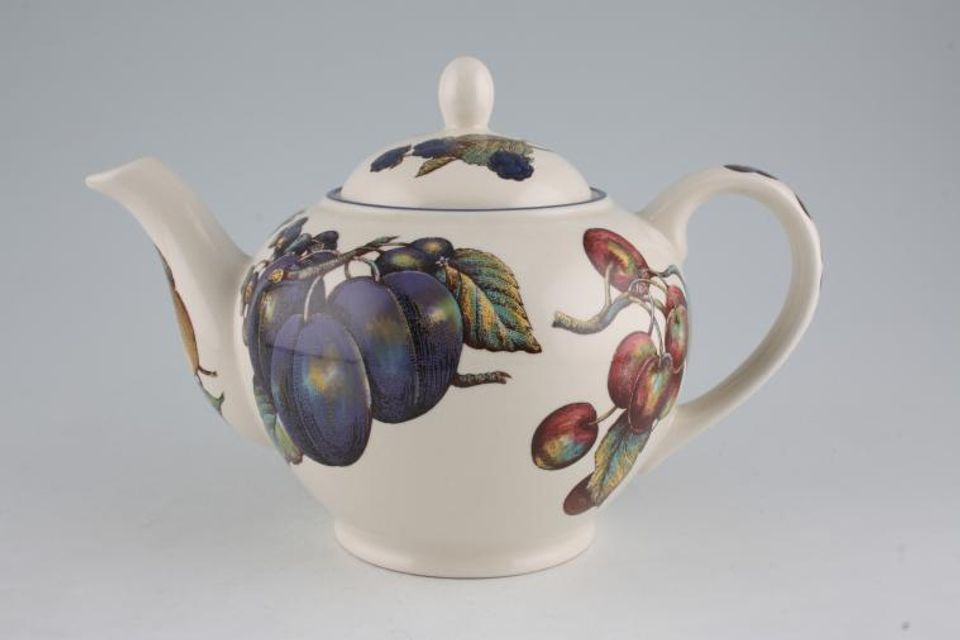Staffordshire Autumn Fayre Teapot 2pt