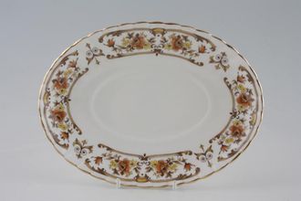 Royal Stafford Clovelly Sauce Boat Stand Oval 8 3/8"