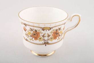 Royal Stafford Clovelly Teacup 3 gold lines on the handle 3 1/4" x 2 3/4"