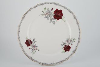 Royal Stafford Roses To Remember - Red Dinner Plate Scalloped 10 3/4"