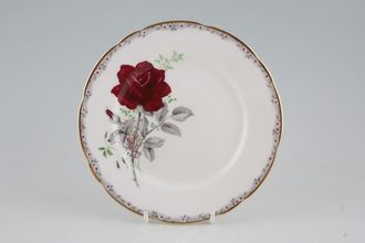 Royal Stafford Roses To Remember - Red Tea / Side Plate Scalloped 6 5/8"