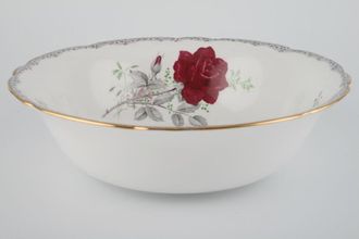 Sell Royal Stafford Roses To Remember - Red Serving Bowl Scalloped 9"