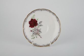 Sell Royal Stafford Roses To Remember - Red Tea Saucer Scalloped 5 5/8"