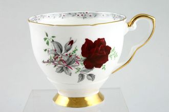Royal Stafford Roses To Remember - Red Breakfast Cup 3 3/4" x 3 1/2"