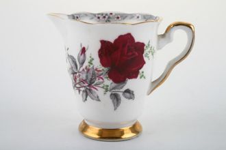 Royal Stafford Roses To Remember - Red Cream Jug 1/4pt