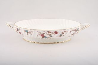 Minton Ancestral - S376 Vegetable Tureen Base Only 2 open handles - oval