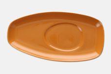 Poole Desert Song Sauce Boat Stand Note: 2 shapes 7 5/8" thumb 1