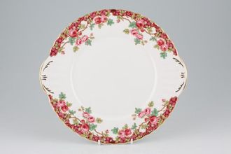 Sell Royal Stafford Olde English Garden - Pink Cake Plate Round - Eared 10"