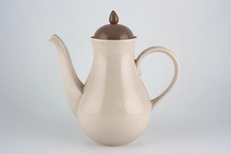 Sell Poole Mushroom and Sepia - C54 Coffee Pot Tall - Long Spout - Gloss finish 2 1/2pt