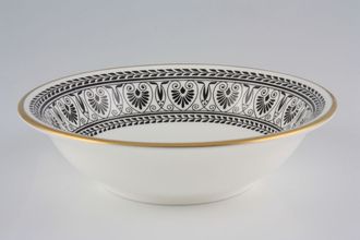 Sell Crown Staffordshire Black Victoria Soup / Cereal Bowl 6"