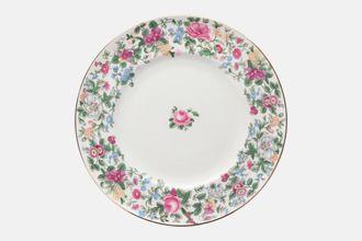 Crown Staffordshire Thousand Flowers Dinner Plate 10 3/4"