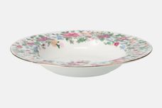 Crown Staffordshire Thousand Flowers Rimmed Bowl 8 3/8" thumb 1