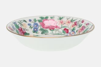 Sell Crown Staffordshire Thousand Flowers Fruit Saucer Flower Inside 5"