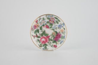 Crown Staffordshire Thousand Flowers Butter Pat 3 1/2"