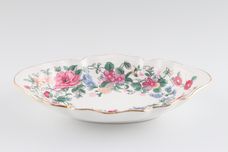 Crown Staffordshire Thousand Flowers Oval Dish Fluted 6 3/4" x 4 1/2" thumb 1