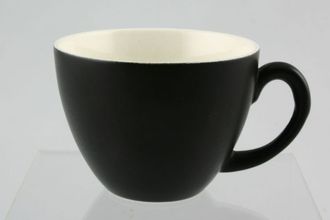 Poole Black Pebbles Coffee Cup 2 3/4" x 2"