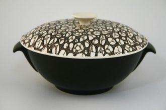 Sell Poole Black Pebbles Vegetable Tureen with Lid round 8"