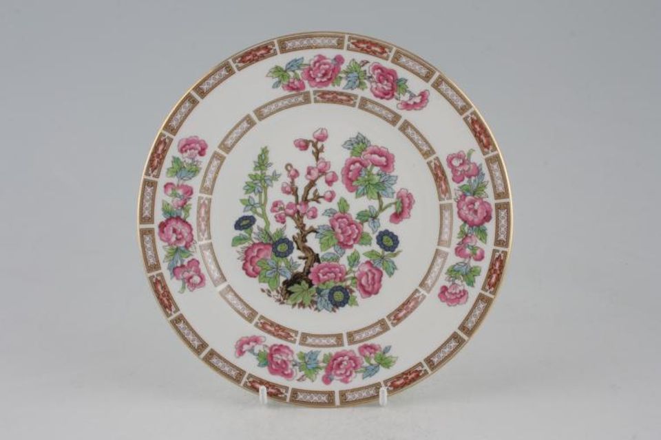 Crown Staffordshire Indian Tree Tea / Side Plate 7 1/8"