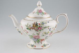 Crown Staffordshire Pagoda Teapot 1 3/4pt