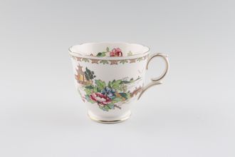 Sell Crown Staffordshire Pagoda Teacup Rounded Handle 3 1/4" x 2 7/8"