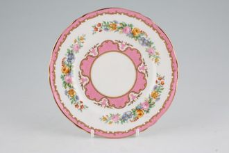 Sell Crown Staffordshire Tunis - Pink Tea / Side Plate 6 1/8"