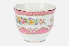 Crown Staffordshire Tunis - Pink Teacup 3 1/4" x 2 3/4" thumb 3