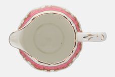 Crown Staffordshire Tunis - Pink Milk Jug 1/2pt thumb 4