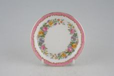 Crown Staffordshire Tunis - Pink Coaster 4" thumb 2
