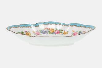 Sell Crown Staffordshire Tunis - Blue Dish (Giftware) oval -shallow 6 3/4"