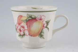 Sell Churchill Victorian Orchard Teacup Green line under rim & flower inside. 3 1/2" x 3"