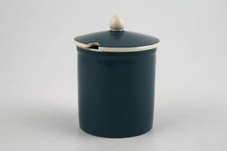 Sell Poole Blue Moon Jam Pot + Lid 2 3/4" x 3 1/4"