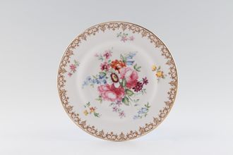 Sell Crown Staffordshire Englands Bouquet Tea / Side Plate Smooth rim 6 1/4"