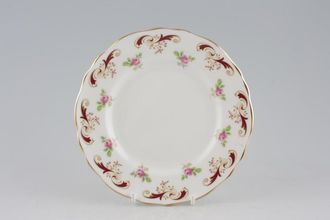 Crown Staffordshire Wentworth - Red Tea / Side Plate 6 1/4"