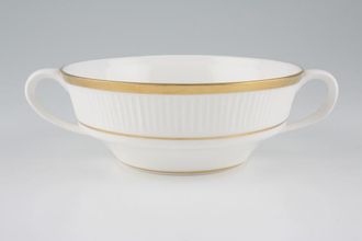 Sell Crown Staffordshire Golden Glory Soup Cup 2 Handles 5"