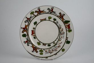 Sell Crown Staffordshire Hunting Scene Dinner Plate 10 1/2"