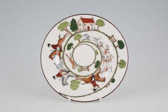 Sell Crown Staffordshire Hunting Scene Tea / Side Plate 6 1/8"