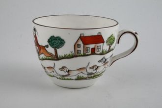 Sell Crown Staffordshire Hunting Scene Teacup 3 3/8" x 2 3/8"