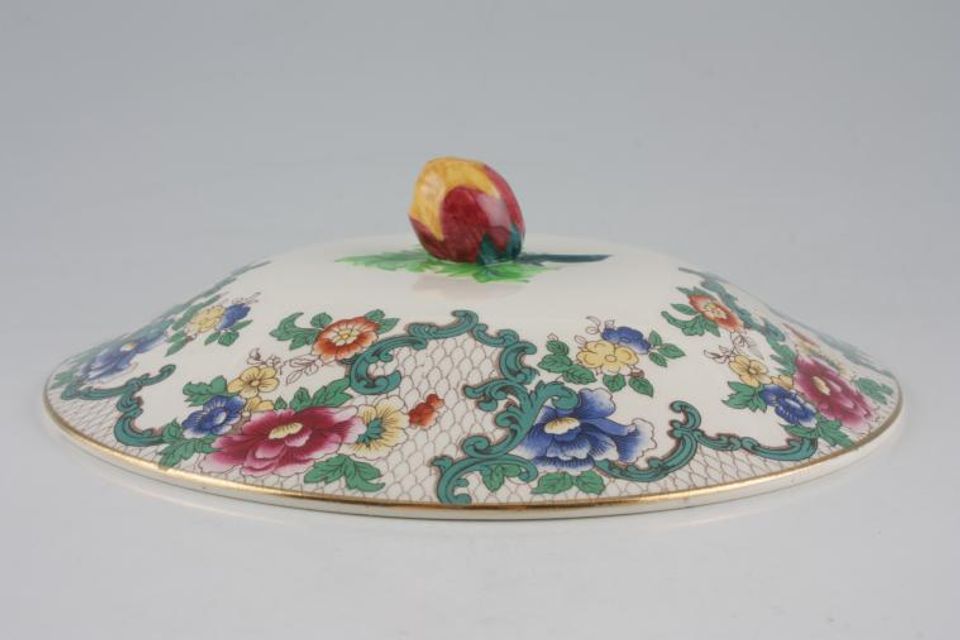 Royal Cauldon Victoria Vegetable Tureen Lid Only to go with square rimmed base