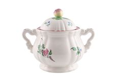 Luneville Reverbere Fin Sugar Bowl - Lidded (Tea) Rose 7" x 5 3/4" x 4 1/2", 600ml thumb 2