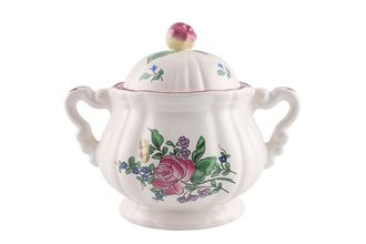 Sell Luneville Reverbere Fin Sugar Bowl - Lidded (Tea) Rose 7" x 5 3/4" x 4 1/2", 600ml