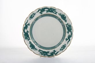 Sell Booths Dragon - Turquoise - Gold Edge Salad/Dessert Plate 8 1/2"