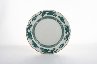 Sell Booths Dragon - Turquoise - Gold Edge Tea / Side Plate 6"