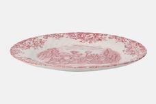 Johnson Brothers Coaching Scenes - Pink Breakfast / Lunch Plate 9 1/2" thumb 2