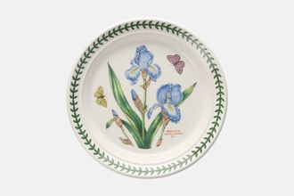 Portmeirion Botanic Garden Salad/Dessert Plate Iridaceae Douglasiana - Iris - named 8 1/2"